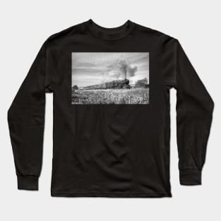 King Edward II - Black and White Long Sleeve T-Shirt